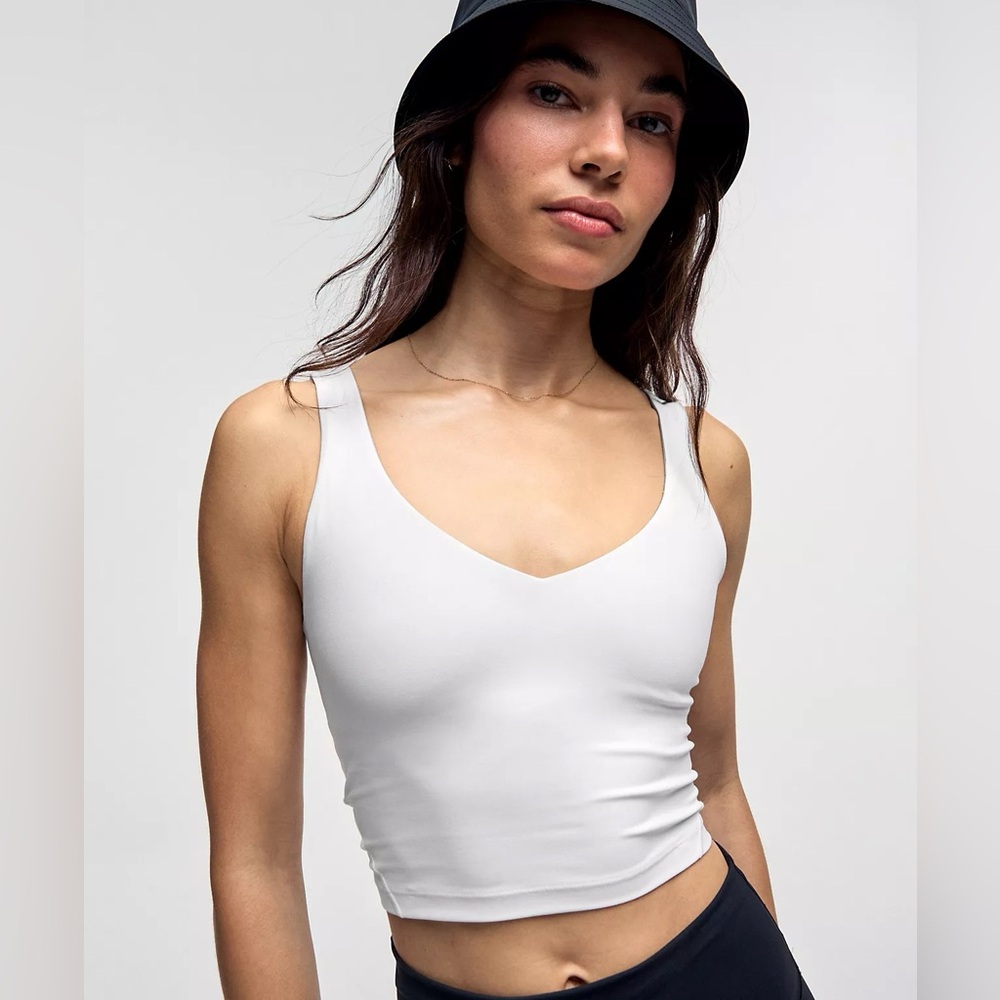 NWOT Lululemon Align Tank Top in White (Size 6)